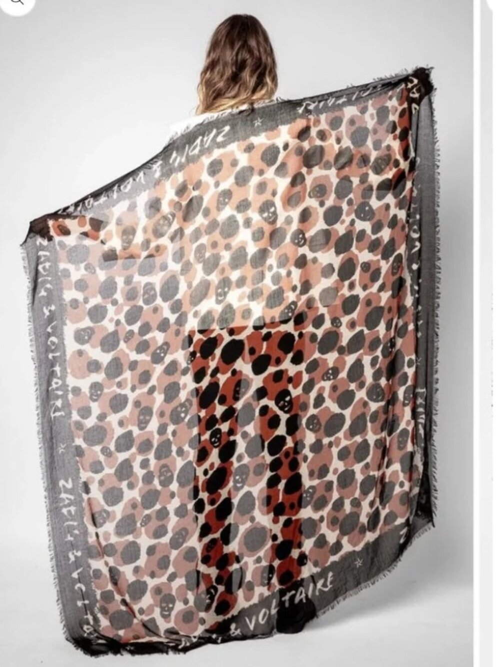 Zadig & Voltaire Delta scarf